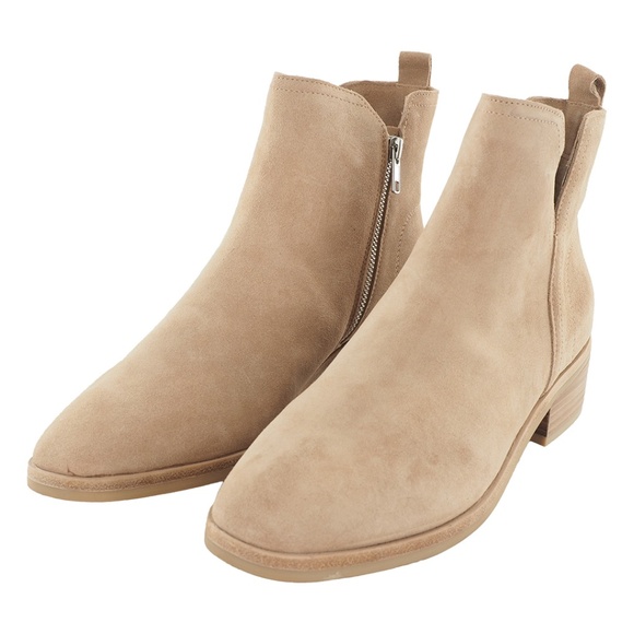 Chelsea & Violet Fiona Suede Booties - Picture 1 of 10